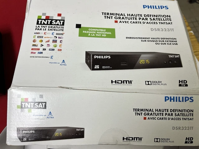 Décodeur TNT Satellite LEYF DSR 3231T - HD 1080p, USB, HDMI, MPEG4