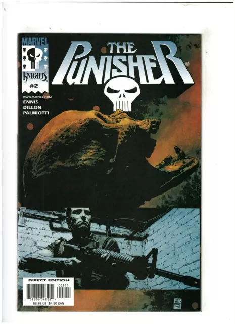 Punisher #2 NM- 9.2 Marvel Knights 2000 Garth Ennis & Steve Dillon
