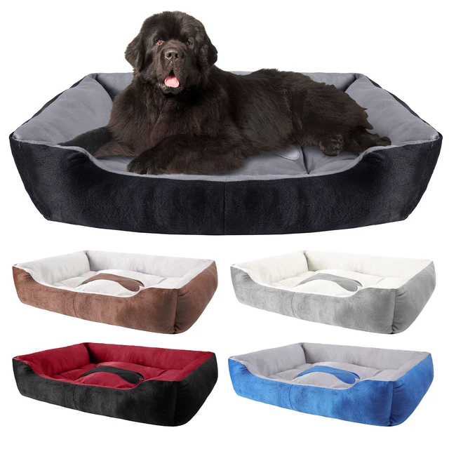 Soft Fleece Pet Bed Large Warm Dog Cat Puppy Sleeping Mat Cushion Cozy Kennel