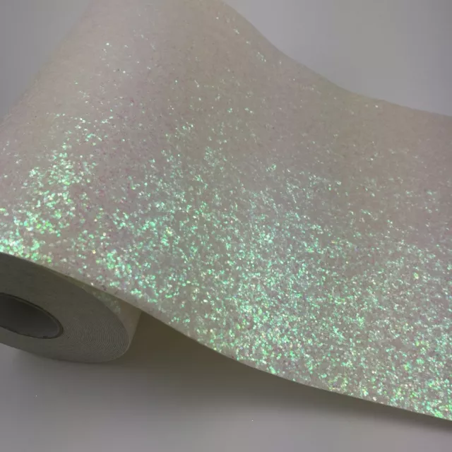 A4  Chunky Glitter Fabric For Crafts and Bows UK