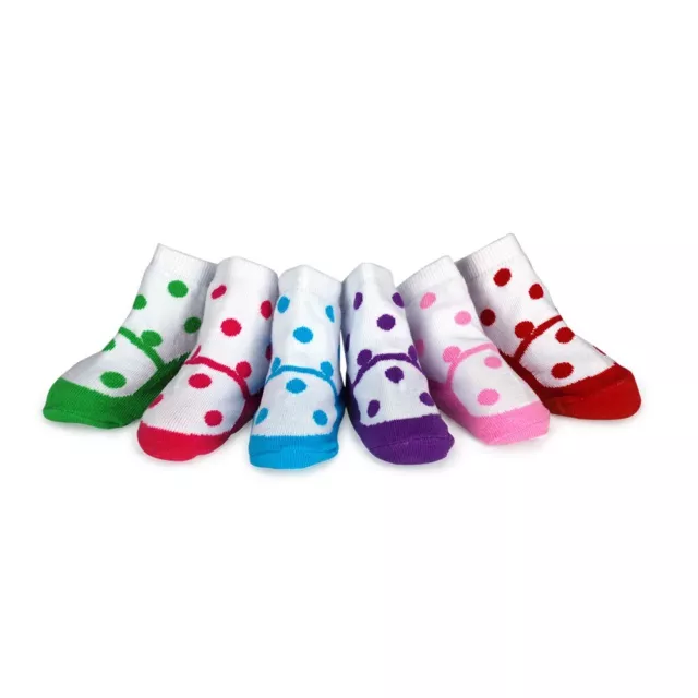 Tippy Toes Dotty Janes Cutest Mary Jane Baby Socks 6 Pack Newborn Baby Toddler 2