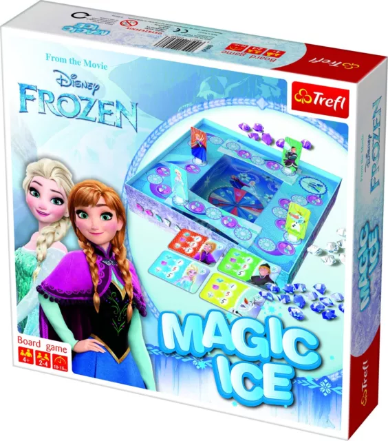 Trefl Disney Magic Ice Frozen Game Anna Elsa Olaf Kristoff Play Challenge Fun