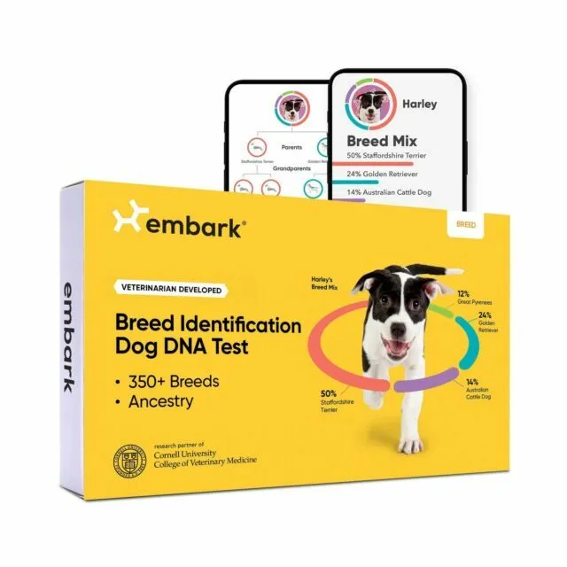 Embark Dog DNA Test/Breed Identification Kit