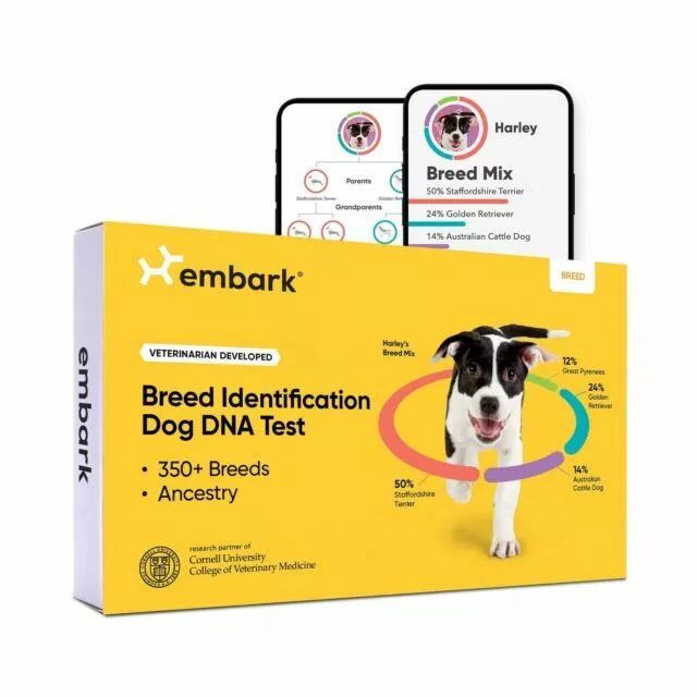 Embark Dog DNA Test/Breed Identification Kit