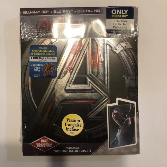 Avengers: Age of Ultron (Blu-ray Disc, Includes Digital Copy 3D Only  Best...