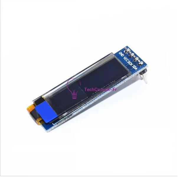 IIC I2C 0.91"128x32 White OLED LCD Display Module 3.3v 5v FOR AVR STM32 Arduino 3