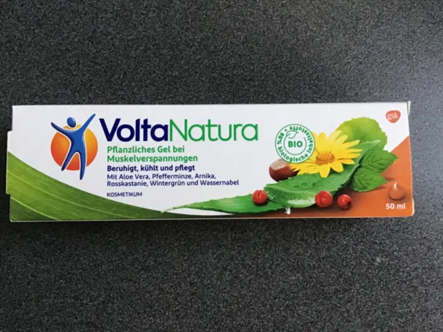 Volta Natura Pflanzliches Gel bei Muskelverspannungen  50 ml  MHD 06/25 NEU OVP