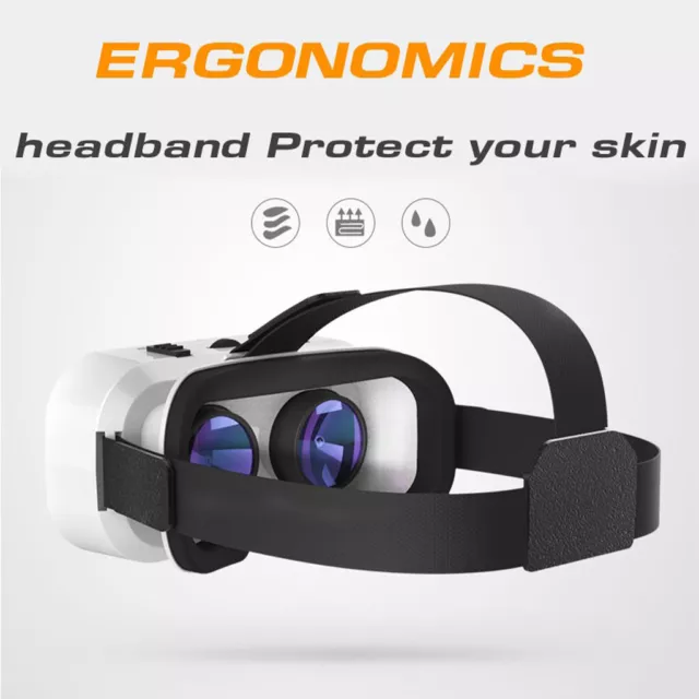 3D VR Brille Virtual Reality Brille Videospiele für Smartphone Handy Android IOS