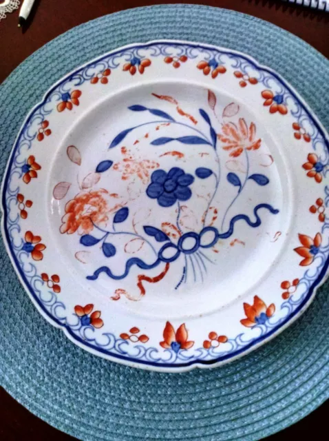 Antique Masons Ironstone Imari Plate 1815-1820