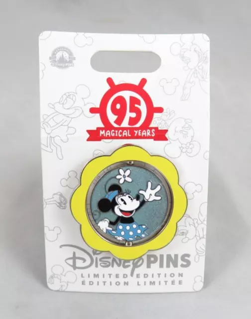 Disney Pin - Minnie Mouse - 95 Magical Years - Anniversary - Spinner