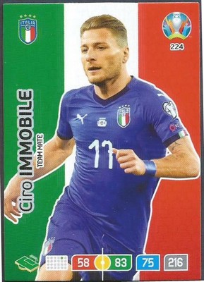 Panini Adrenalyn XL Euro 2020 n.213 Alessandro Florenzi Italia TEAM MATE 