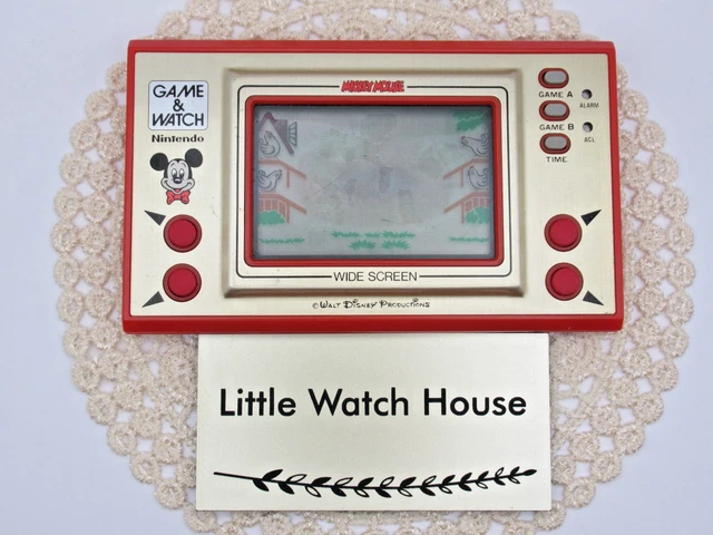 NINTENDO MICKEY MOUSE Game & Watch MC-25 Operation Confirmed No