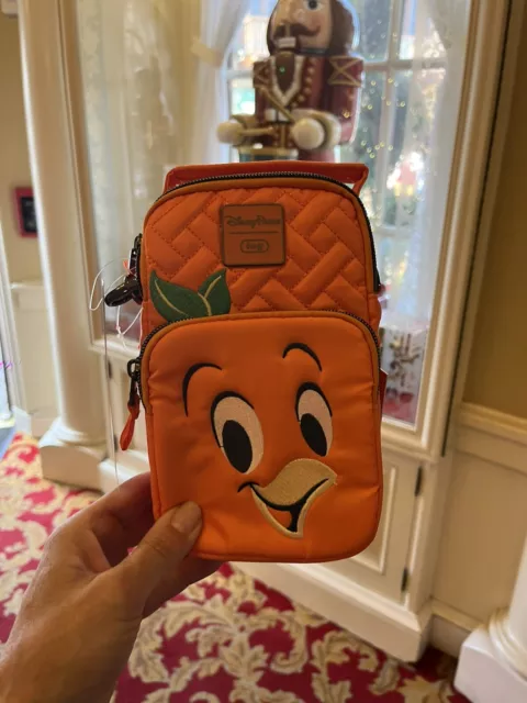 2024 Disney Parks Epcot Flower And Garden Festival Orange Bird CROSSBODY LUG BAG