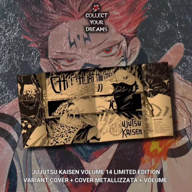 JUJUTSU KAISEN 14 limited edition Vietnam - Variant Cover + cover metal  PREORDER EUR 37,90 - PicClick IT