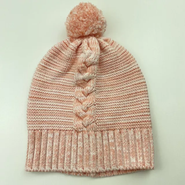 Girls size 0000, Wilson & Frenchy, knitted cotton / bamboo / wool hat, EUC