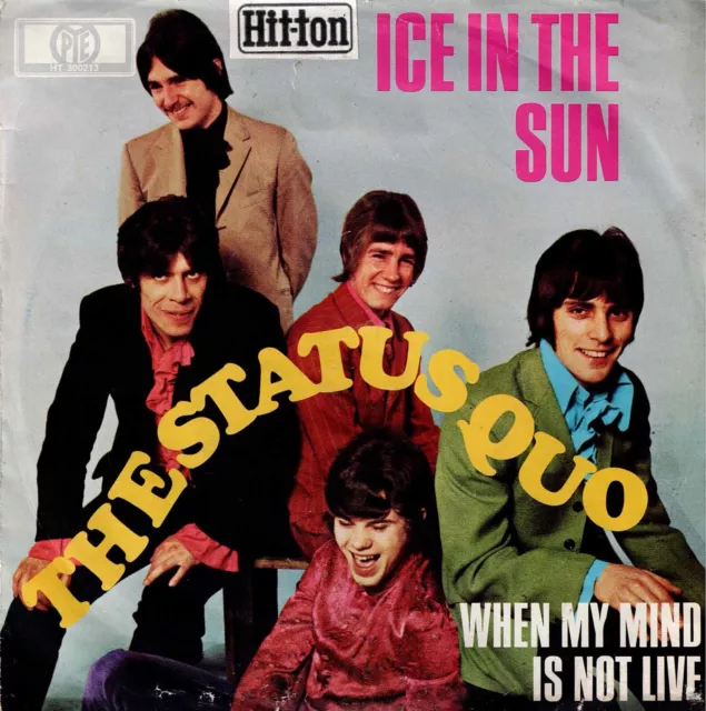 7 45 Status Quo-Ice In The Sun GER Beat Rock