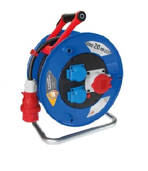 Tambour pour Câble 20 Mètres IP44 Bgi 608 400 V/16 A Intérieur Et