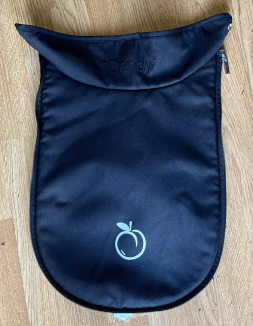 Delantal de transporte principal Icandy Peach negro
