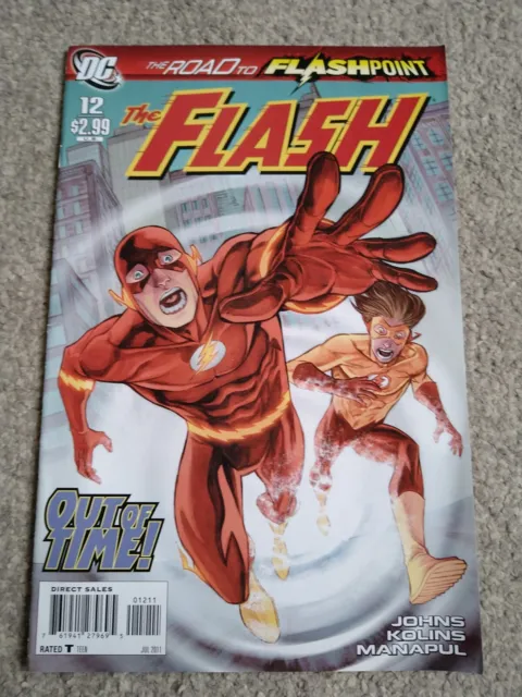 The Flash-The Road To Flashpoint-Out of Time-#12-DC Comic
