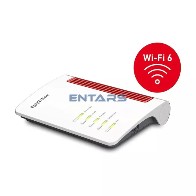 Fritzbox 5530 Router Mesh Wi-Fi 6- 2.400Mbit+600 Fiber 1 Gbit/s MANCA MODULO SFP 2