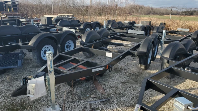 NEW 2 Axle Triton Trailer GVWR 11440lbs Dexter 6K lbs Torsion Axles Elec Brakes
