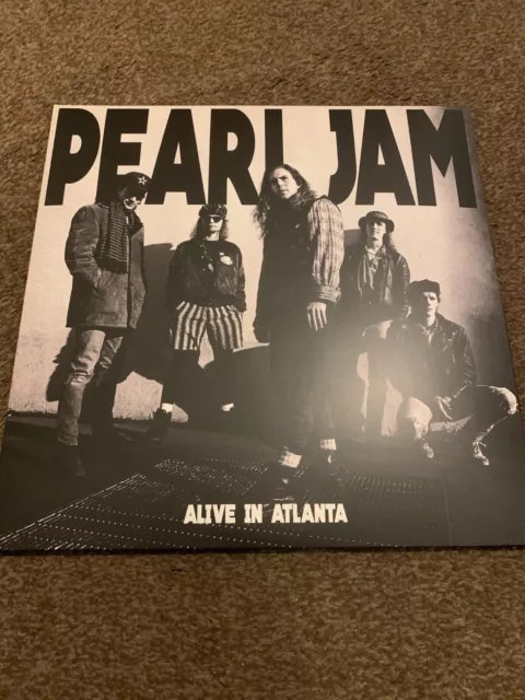 Pearl Jam - Alive in Atlanta 2x12" blue vinyl album - nirvana soundgarden