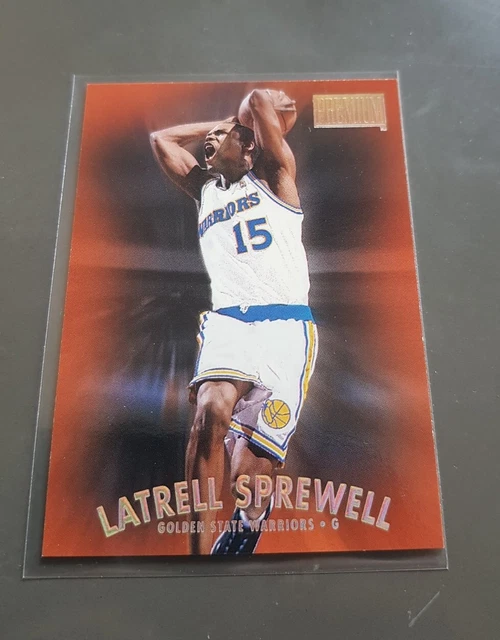 Mavin 1997-98 Skybox Metal Universe Basketball Latrell Sprewell Card #123 WARRIORS