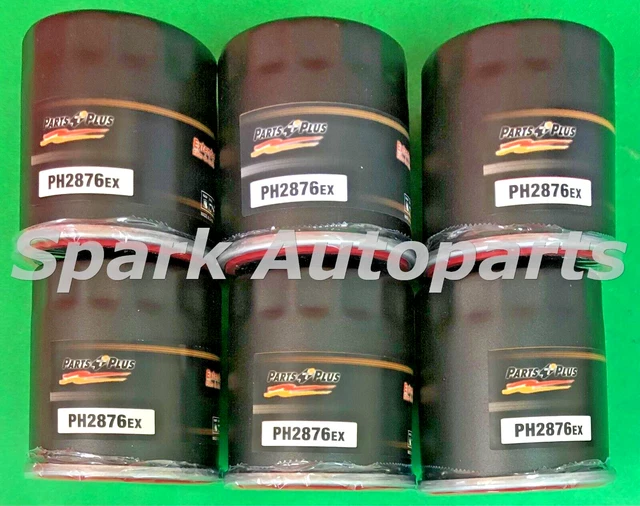 Case of 6 Engine Synthetic Oil Filter PARTS PLUS PH2876EX For INFINITI, NISSAN