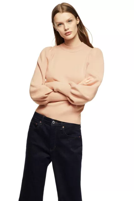 Zara balloon sale sleeve jumper
