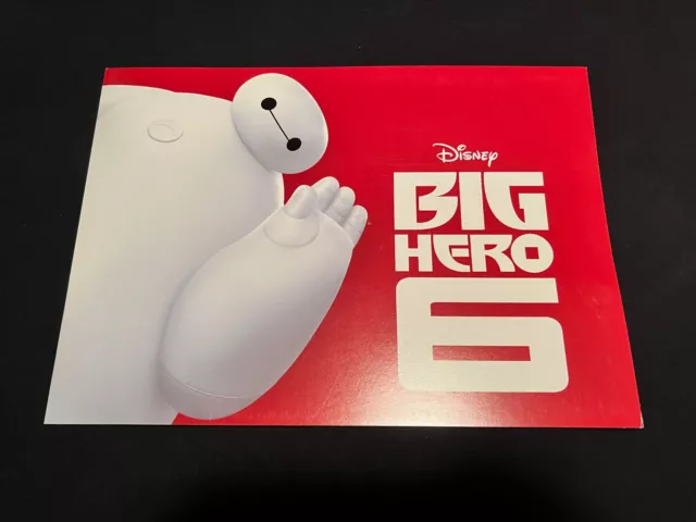 Lithograph Big Hero 6 Disney Store Exclusive Preorder Lithograph Litho Set