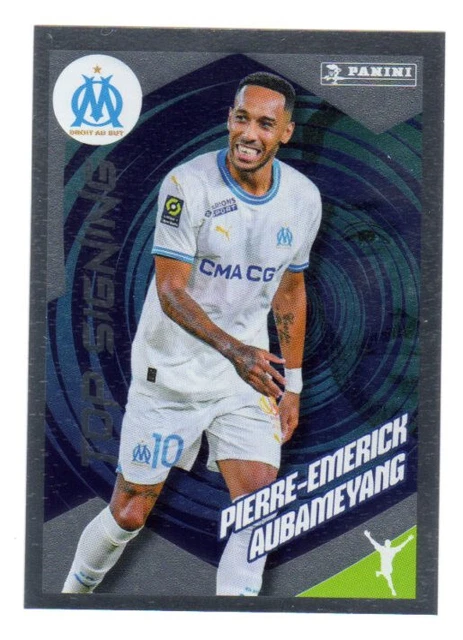 Sticker Panini Aubameyang Rookie, Saison 2011/2012, N°420, AS Saint-Etienne (neuf)