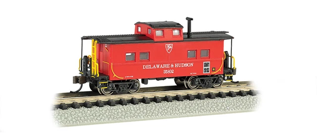 Bachmann 16861 N Delaware & Hudson Northeast-Style Steel Cupola Caboose  LN/Box