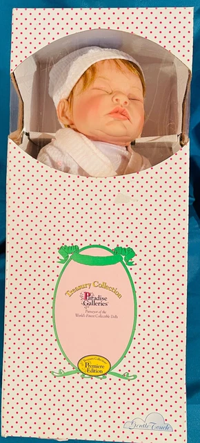 Treasury Collection Paradise Galleries Doll in Box Michelle with Baby Lamb 2