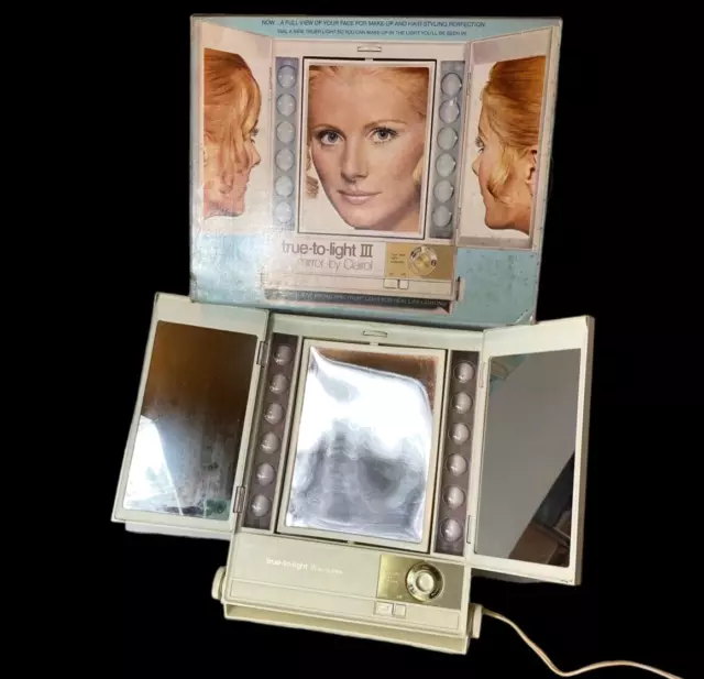 Clairol lighted on sale makeup mirror