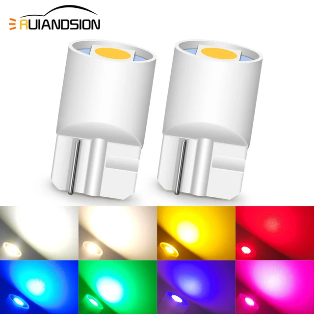 Lot De 2 Ampoules LED W5W Canbus Pour Veilleuses Renault Twingo - Blanc 6000K, 12V