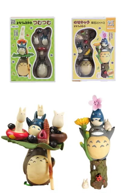 Studio Ghibli My Neighbor Totoro Put Chara Stacking Game Figure New Kids Gift