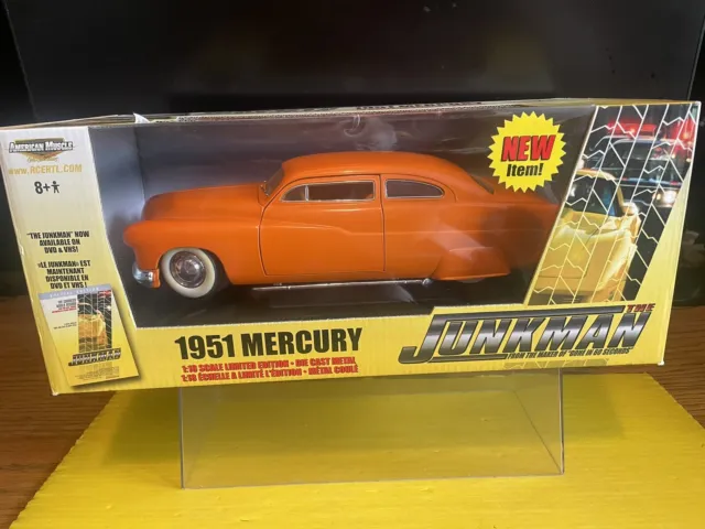 1951 Mercury Lowrider From Movie “The Junkman” 1/18 Ertl Nib American Muscle