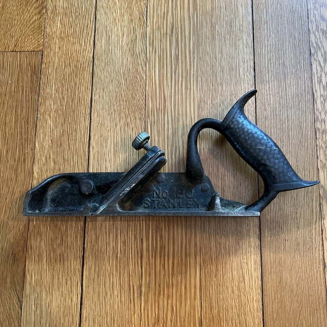 Stanley No 190 Rabbet Hand Plane Vintage Antique Woodworking Made In USA