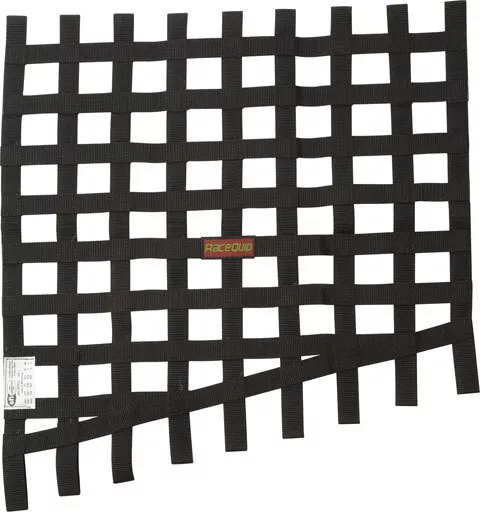 Racequip Window Net Drag 24 to 18x23 SFI Black