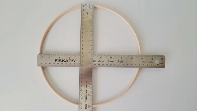 Manijas de cesta de aro redondo, de 3"" a 13", varios tamaños cestería artesanías 5