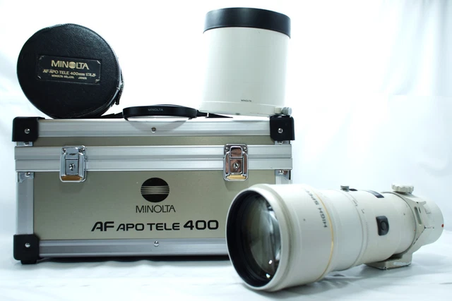 NEAR MINT+++ MINOLTA AF APO TELE Zoom 100-400mm f/4.5-6.7