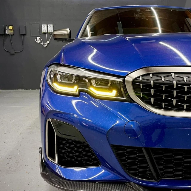 BMW G20 320I 330i M340i LED Headlight Yellow DRL Daytime Running Light