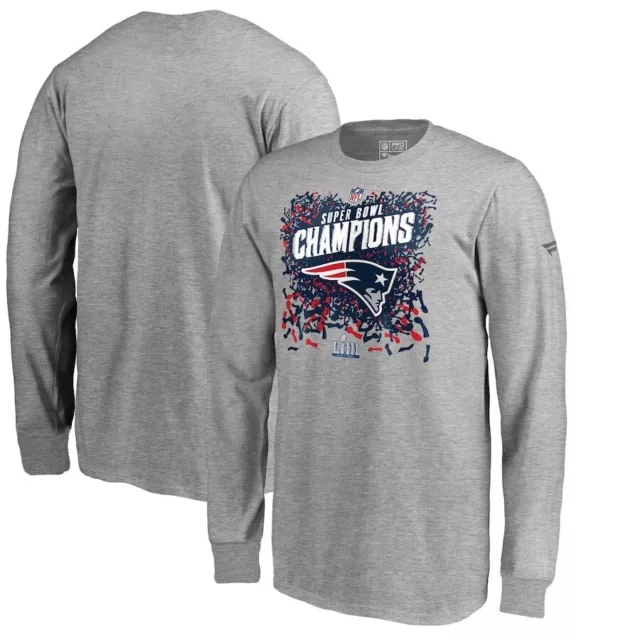 New England Patriots Large Long Sleeve T Shirt  - Super Bowl Champions