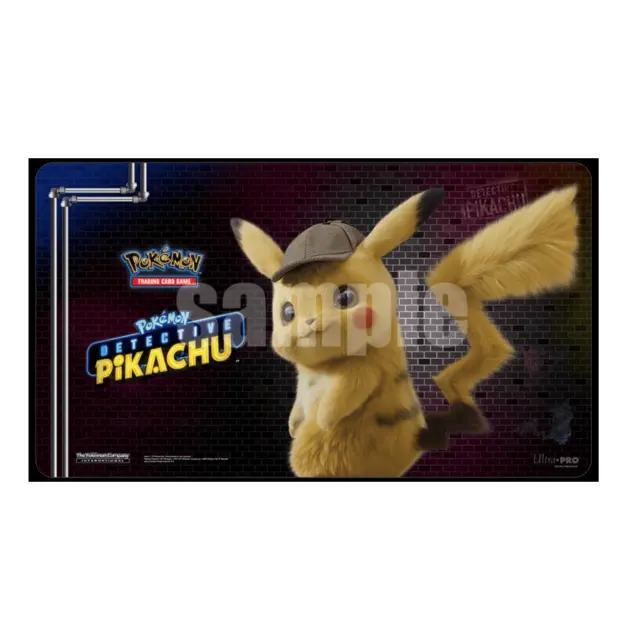 Detektiv Pikachu Spielmatte - Ultra Pro Pokemon Playmat Detektive Pikachu - OVP