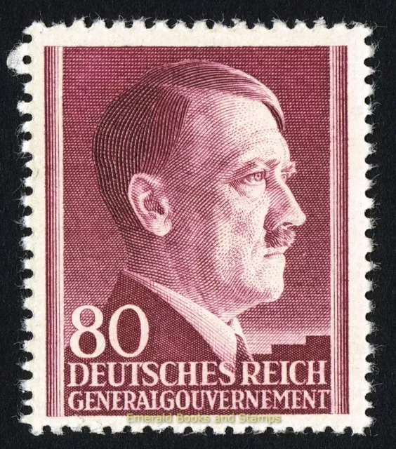 EBS Generalgouvernement 1942 - Occupied Poland - definitiv - Michel 85 A - MNH**