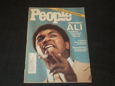 1975 July 7 People Weekly Magazine - Muhammad Ali Cover - Pb 3946