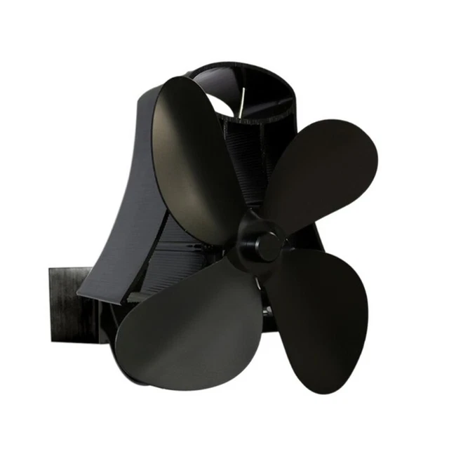 HEAT POWERED STOVE Fan Autosensing Wood Burning Stove Heat Powered £53