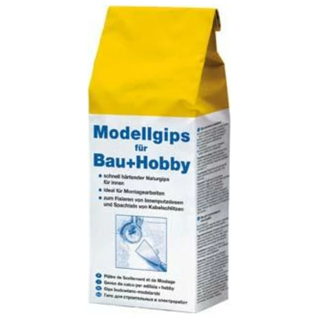 Pufas Modellgips 5 kg Sack für Bau und Hobby Decotric (für Hobby) Inhalt: 5 kg