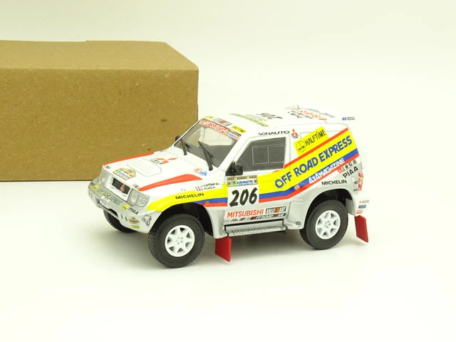 NOREV KIOSQUE 1/43 - Mitsubishi Pajero - Rallye Paris Dakar 2001 - ER