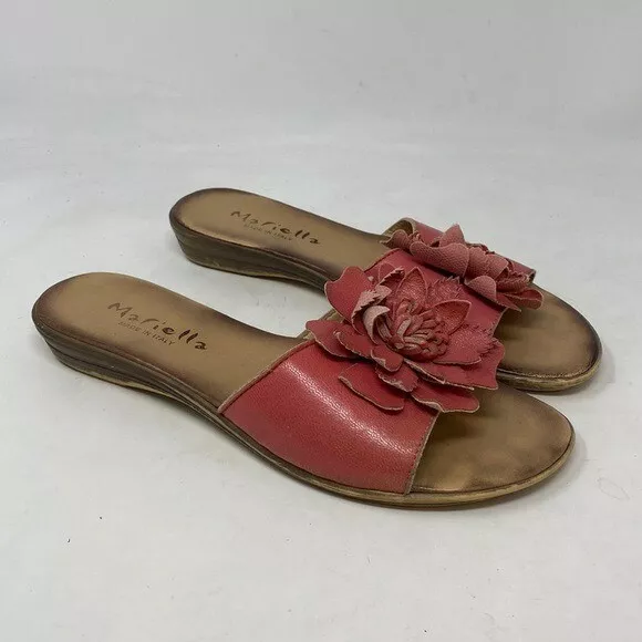 Mariella sandals hotsell with flower